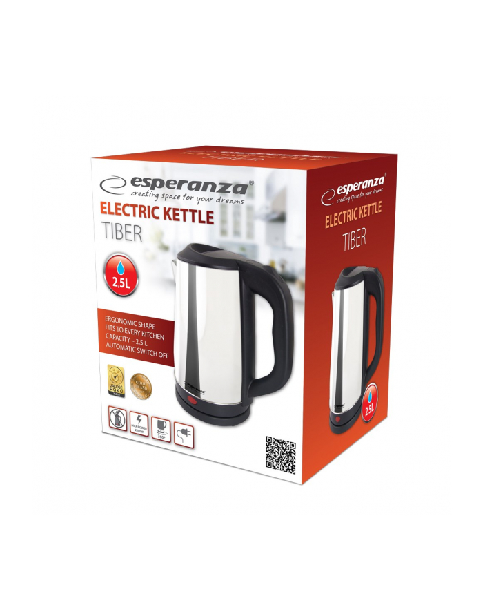 ESPERANZA ELECTRIC KETTLE TIBER 2.5L SHINY główny