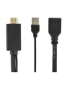 GEMBIRD A-HDMIM-DPF-01 Aktywny adapter 4K HDMI na DisplayPort czarny - nr 2