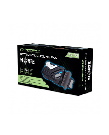 ESPERANZA NOTEBOOK COLLING FAN LED USB NORTE