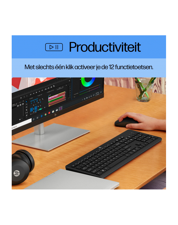 hp inc. HP 230 Wireless Keyboard Black główny