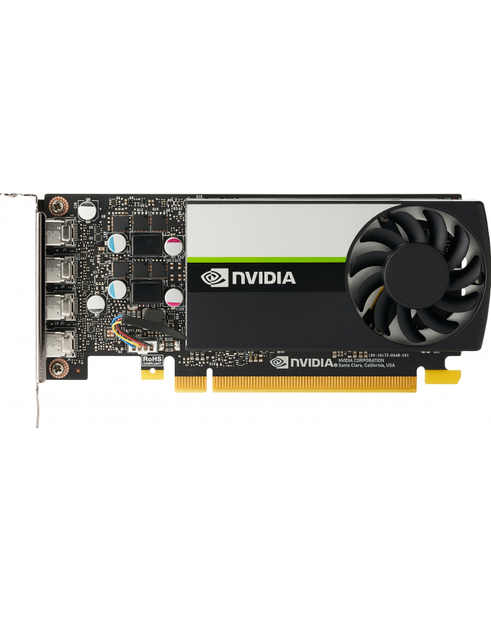 hp inc. HP NVIDIA T1000 4GB 4mDP GFX w/2 mDP to DP Adapter (P) główny