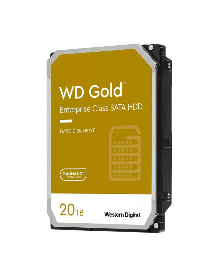 western digital WD Gold 20TB HDD 7200rpm 6Gb/s SATA 512MB cache 3.5inch intern RoHS compliant Enterprise Bulk główny