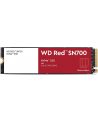 western digital WD Red SSD SN700 NVMe 2TB M.2 2280 PCIe Gen3 8Gb/s internal drive for NAS devices - nr 38