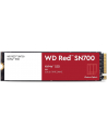 western digital WD Red SSD SN700 NVMe 2TB M.2 2280 PCIe Gen3 8Gb/s internal drive for NAS devices - nr 53