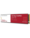western digital WD Red SSD SN700 NVMe 250GB M.2 2280 PCIe Gen3 8Gb/s internal drive for NAS devices - nr 27