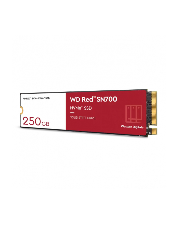western digital WD Red SSD SN700 NVMe 250GB M.2 2280 PCIe Gen3 8Gb/s internal drive for NAS devices główny