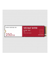 western digital WD Red SSD SN700 NVMe 250GB M.2 2280 PCIe Gen3 8Gb/s internal drive for NAS devices - nr 2