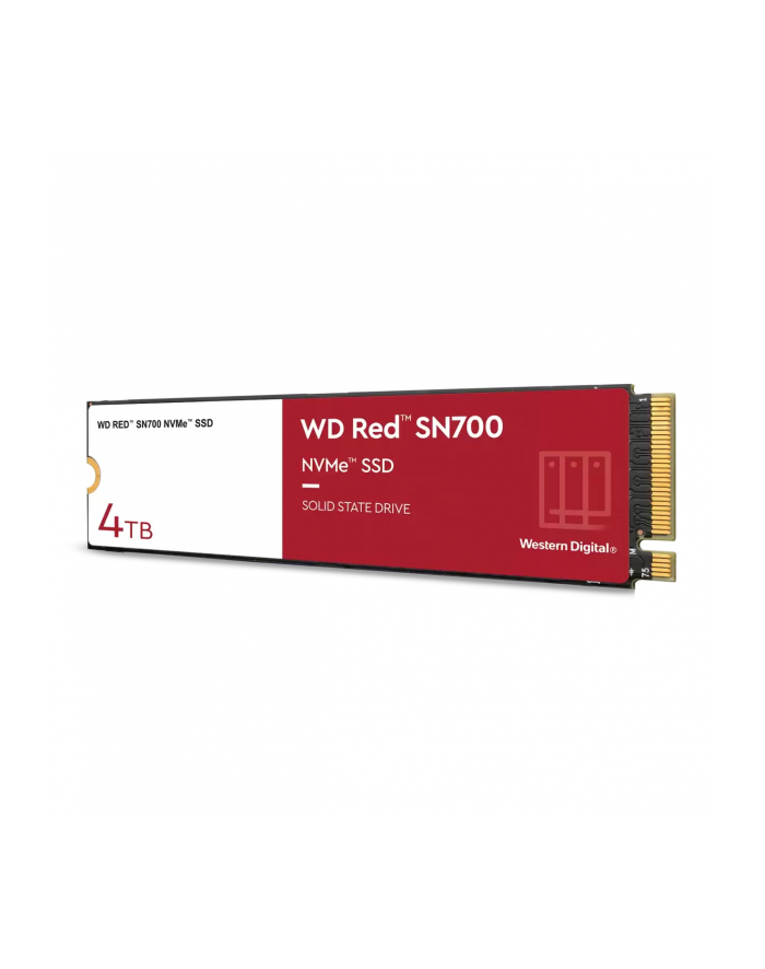 western digital WD Red SSD SN700 NVMe 4TB M.2 2280 PCIe Gen3 8Gb/s internal drive for NAS devices główny