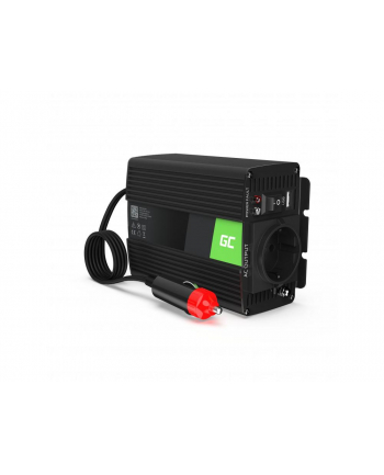 GREEN CELL Car Power Inverter 12V to 230V 150W/300W Pure Sine