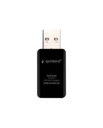 GEMBIRD WNP-UA1300-02 Bezprzewodowa dwupasmowa karta sieciowa USB Wi-Fi AC1300
