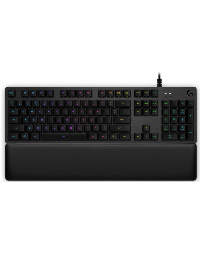 LOGITECH G513 Carbon RGB Mechanical Gaming Keyboard - GX Blue Clicky - CARBON - USB - US INTNL główny