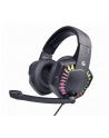 GEMBIRD słuchawki gaming miniJack 4PIN kompatybilne z PS4/XBOX/PX czarno-niebieskie - nr 13