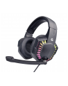 GEMBIRD słuchawki gaming miniJack 4PIN kompatybilne z PS4/XBOX/PX czarno-niebieskie - nr 20