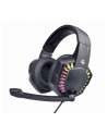 GEMBIRD słuchawki gaming miniJack 4PIN kompatybilne z PS4/XBOX/PX czarno-niebieskie - nr 6