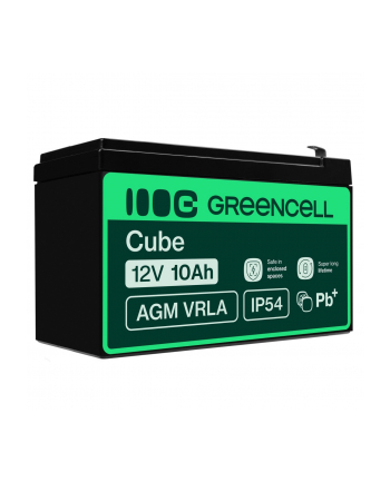 GREEN CELL Battery AGM 12V 10Ah