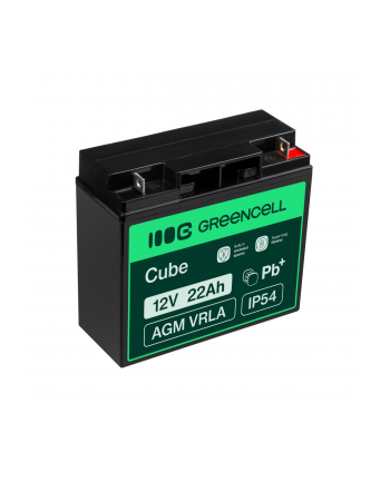 GREEN CELL Battery AGM 12V 22Ah nr 1
