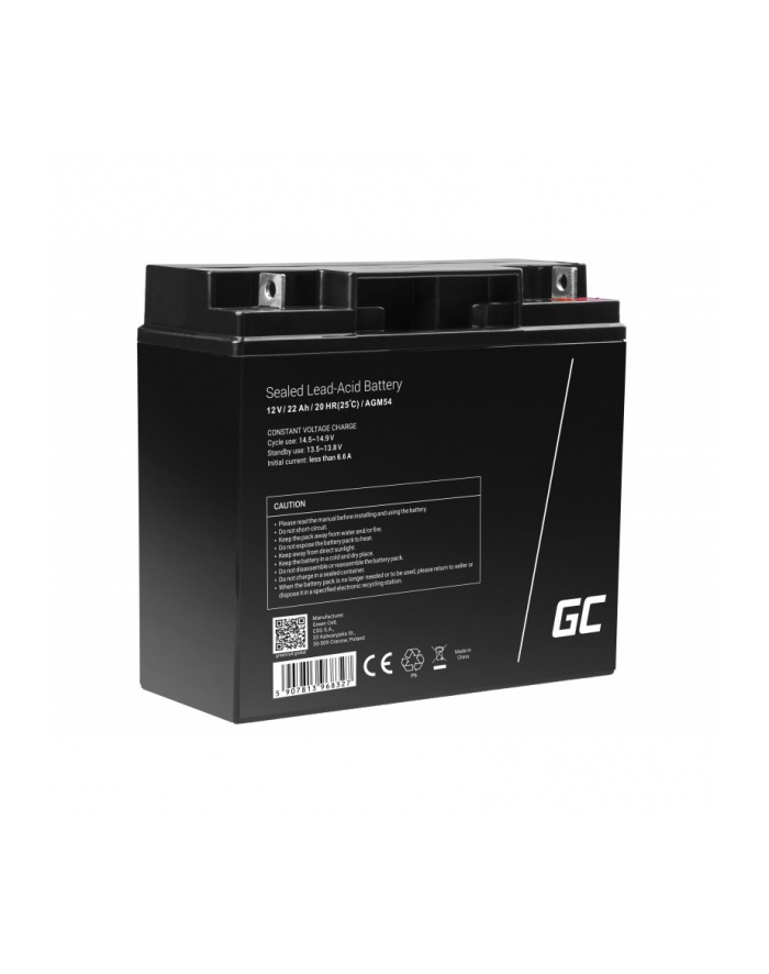 GREEN CELL Battery AGM 12V 22Ah główny