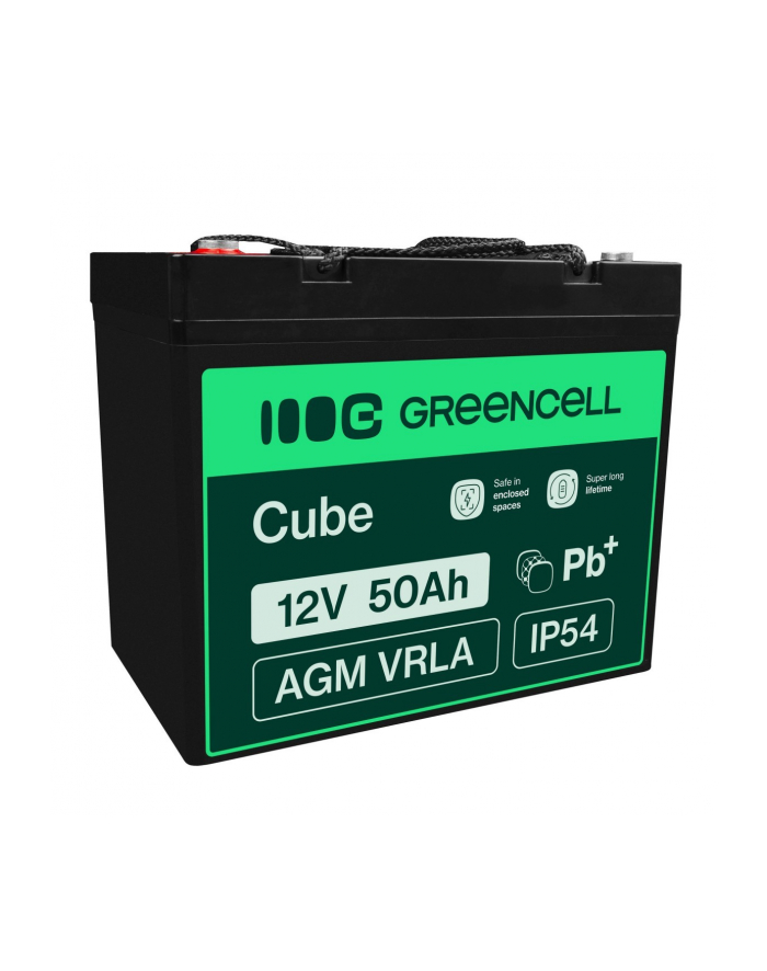 GREEN CELL AGM 12V 50Ah VRLA Battery Gel deep cycle główny