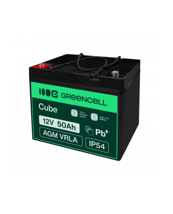GREEN CELL AGM 12V 50Ah VRLA Battery Gel deep cycle