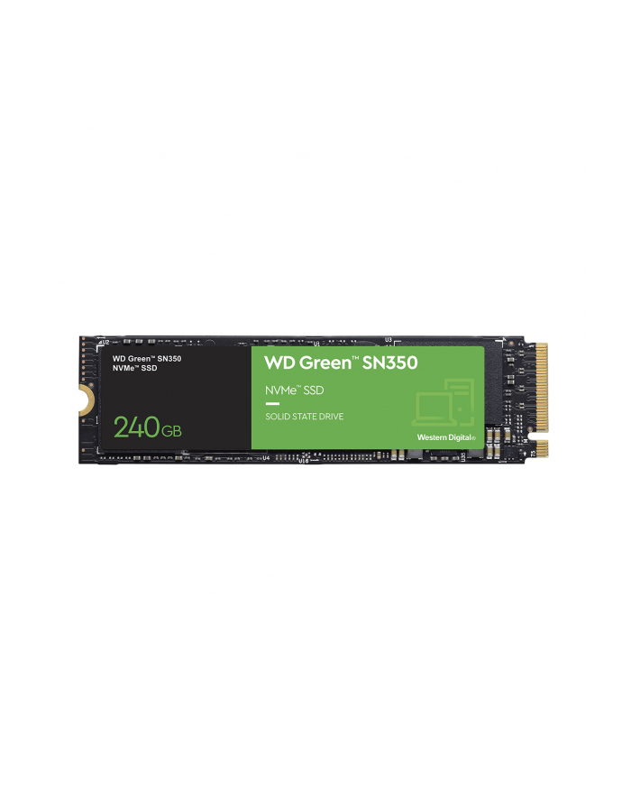 western digital WD Green SN350 NVMe SSD 240GB M.2 2280 PCIe Gen3 8Gb/s główny