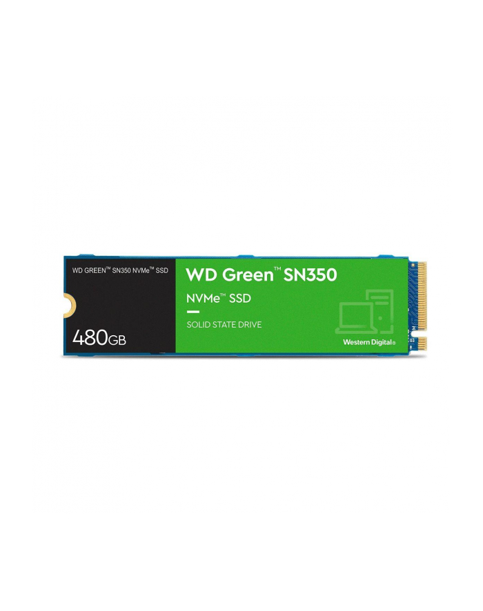 western digital WD Green SN350 NVMe SSD 480GB M.2 2280 PCIe Gen3 8Gb/s główny