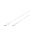 DIGITUS USB charger/data cable Lightning - USB-C M/M 1.0m metal PVC MFI CE bl - nr 20