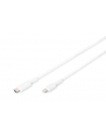 DIGITUS USB charger/data cable Lightning - USB-C M/M 1.0m metal PVC MFI CE bl - nr 4