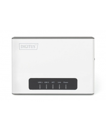 DIGITUS 2-Port USB 2.0 Wireless Multifunction Network Server 300 Mbps