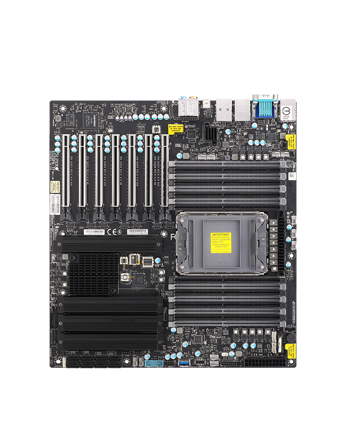 super micro computer SUPERMICRO Motherboard Workstation Flagship MB LGA-4189 główny