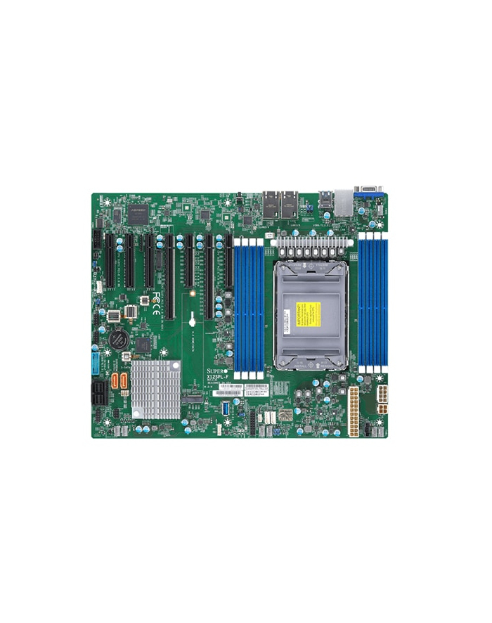 super micro computer SUPERMICRO Motherboard X12SPL-F ATX LGA-4189 SKT-P+ Intel C621A 8x DDR4 3200MHz główny