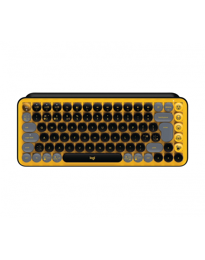 LOGITECH POP Keys Wireless Mechanical Keyboard With Emoji Keys - BLAST YELLOW INTNL (US) główny