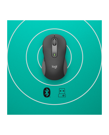 LOGITECH Signature M650 L Wireless Mouse - GRAPHITE - EMEA