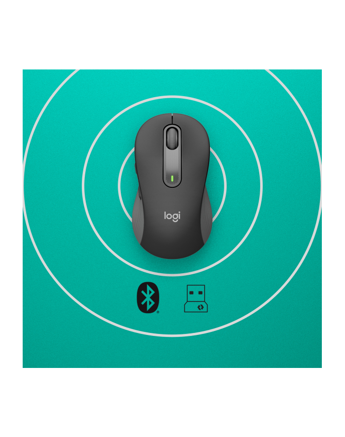 LOGITECH Signature M650 L Wireless Mouse - GRAPHITE - EMEA główny