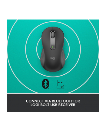 LOGITECH Signature M650 L Wireless Mouse - GRAPHITE - EMEA nr 1