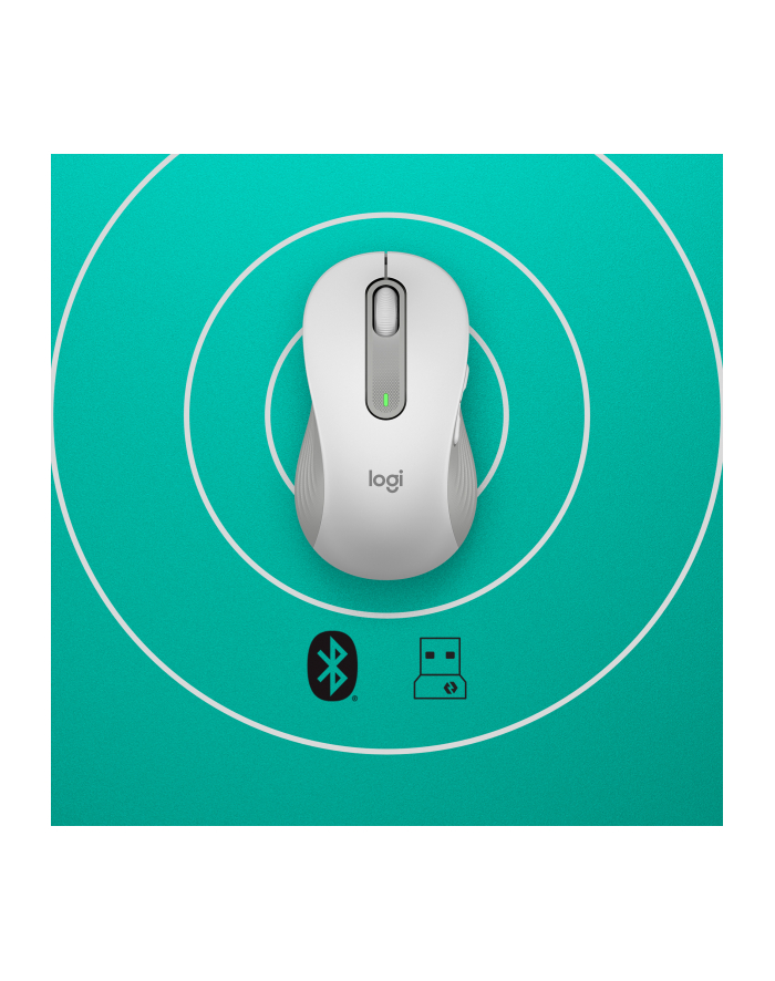 LOGITECH Signature M650 L Wireless Mouse - OFF-WHITE - EMEA główny