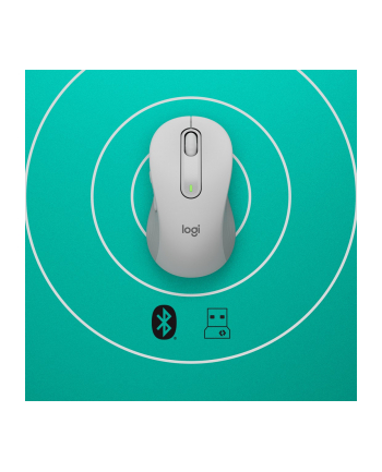 LOGITECH Signature M650 Wireless Mouse - OFF-WHITE - EMEA