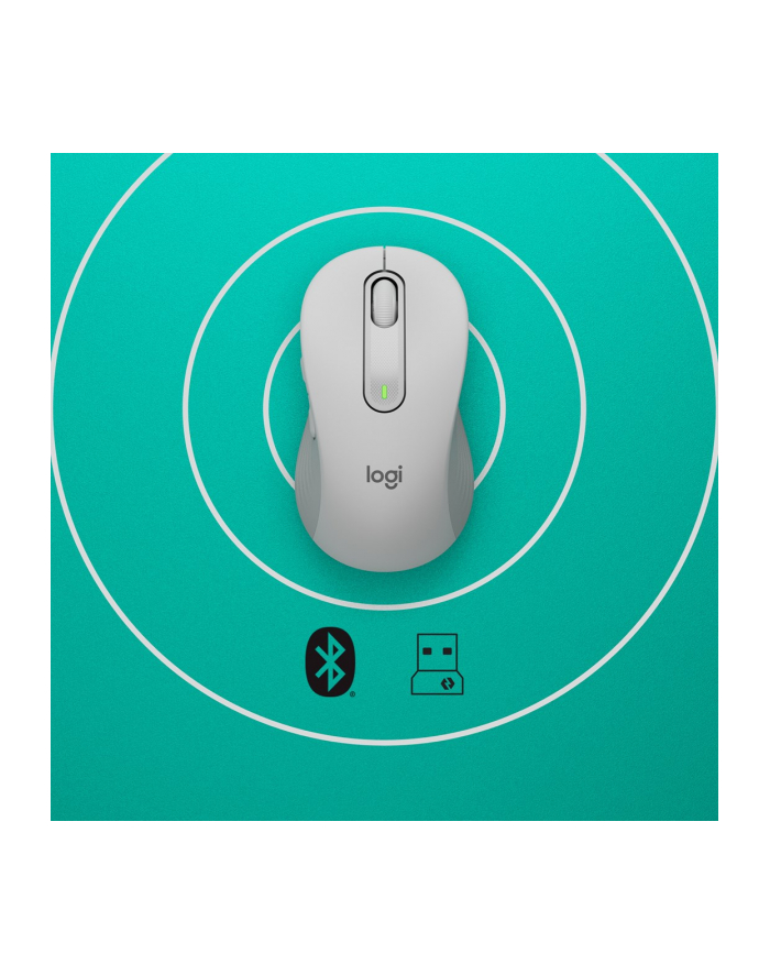 LOGITECH Signature M650 Wireless Mouse - OFF-WHITE - EMEA główny