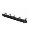 EXTRALINK organizer kabli 1U czarny plastikowe wsporniki - nr 8
