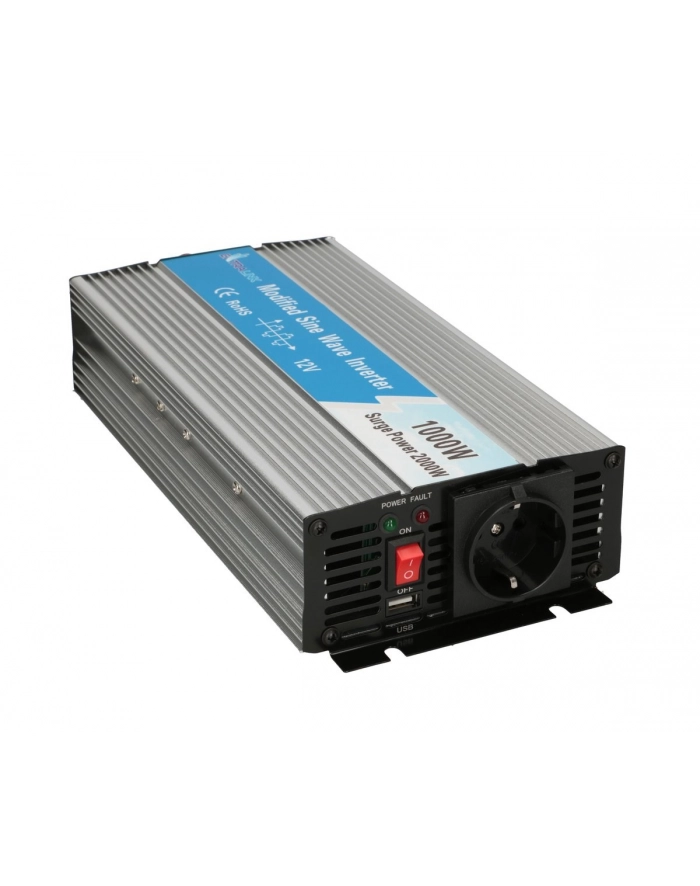 EXTRALINK przetwornica 12V-230V 1000W modyfikowany sinus OPIM-1000W główny