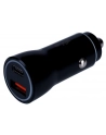 AKYGA Car charger 12/24V AK-CH-16 36W USB-A + USB-C PD Quick Charge 3.0 5-12V / 1.5-3A Kolor: CZARNY - nr 2
