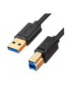 UNITEK C14095BK-2M USB Cable USB 2.0 kabel do drukarki M/M 2M USB 3.0 5Gbps - nr 1