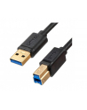 UNITEK C14095BK-2M USB Cable USB 2.0 kabel do drukarki M/M 2M USB 3.0 5Gbps - nr 2