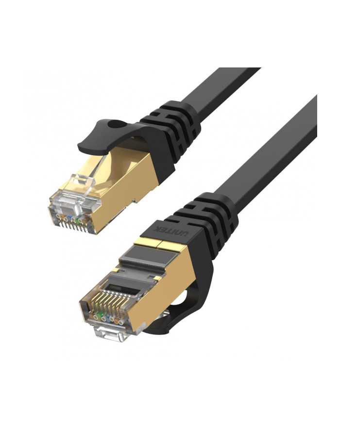 UNITEK C1897BK-1M Ethernet Cable FLAT CAT 7 UTP Ethernet 1m główny