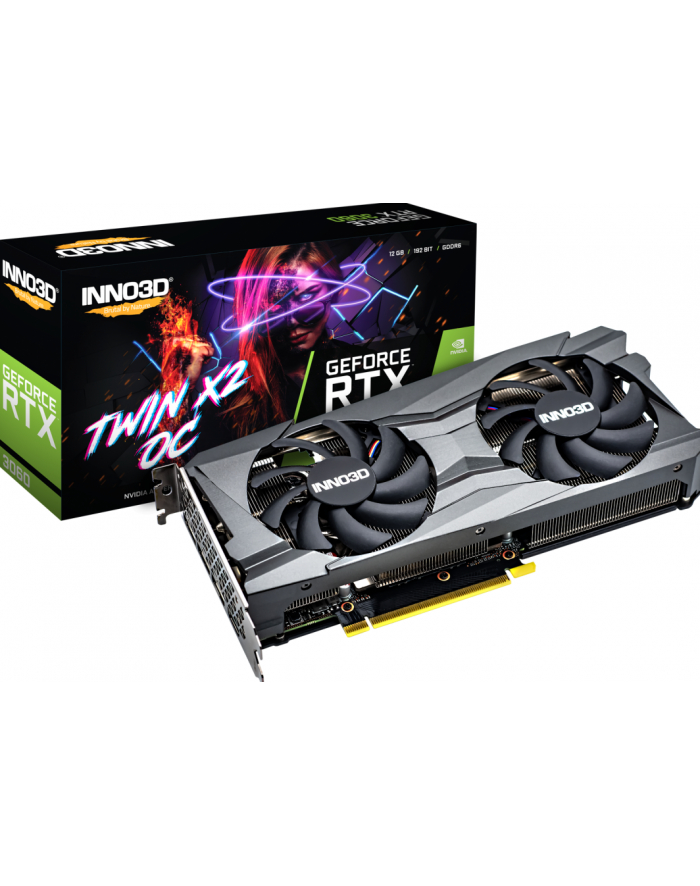 INNO3D GeForce RTX 3060 Twin X2 OC 12GB GDDR6 192-bit 3xDP+HDMI główny