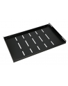 EXTRALINK półka 1U do szaf wiszących 19inch 300mmx1U czarna - nr 7