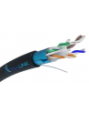 EXTRALINK kat6 FTP F/UTP zewnętrzny kabel żelowany 305m - nr 1