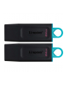 KINGSTON 64GB USB3.2 Gen 1 DataTraveler Exodia Black+Teal 2 Pieces - nr 13