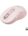 logitech Mysz bezprzewodowa Signature M650 L różowy  910-006237 - nr 20