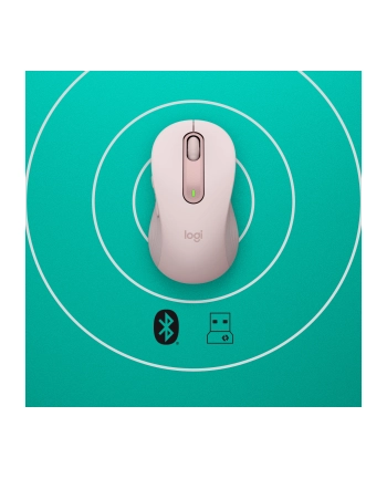 logitech Mysz bezprzewodowa Signature M650 L różowy 910-006237