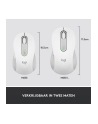 logitech Mysz bezprzewodowa Signature M650 białawy - nr 45